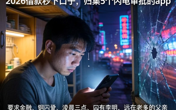2026借款秒下口子，归集5个闪电审批的app