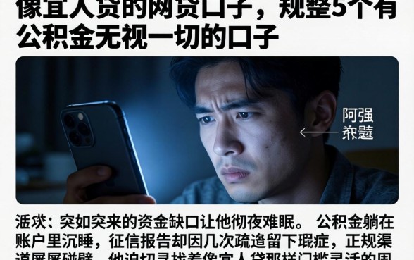 像宜人贷的网贷口子,规整5个有公积金无视一切的口子