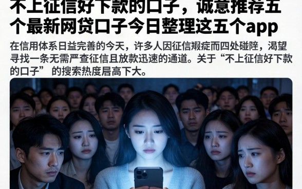 不上征信好下款的口子，诚意推荐五个最新网贷口子今日整理这五个app