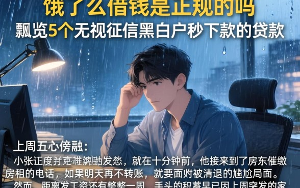 饿了么借钱是正规的吗，概览5个无视征信黑白户秒下款的贷款
