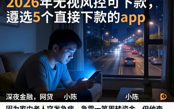 2026年无视风控可下款，遴选5个直接下款的app