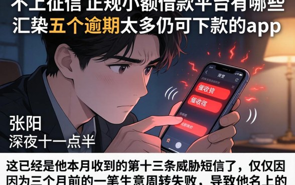 不上征信的正规小额借款平台有哪些，汇整五个逾期太多仍可下款的app