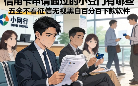 信用卡申请通过的小窍门有哪些，罗列五个不看征信无视黑白百分百下款软件