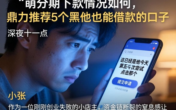 萌分期下款情况如何，鼎力推荐5个黑户也能借款的口子