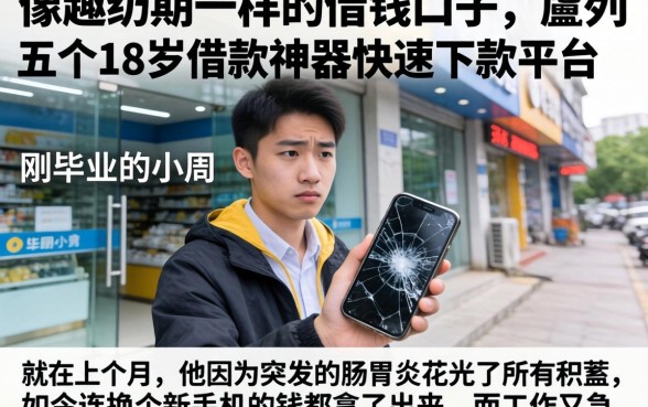 像趣分期一样的借钱口子，胪列五个18岁借款神器快速下款平台