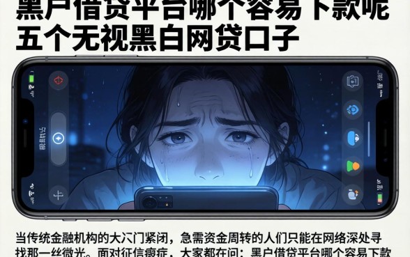 黑户借贷平台哪个容易下款呢,概括五个无视黑白的网贷口子