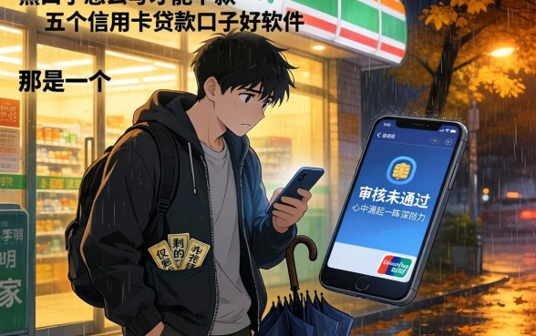 黑口子怎么写才能下款,概括五个信用卡贷款口子好软件