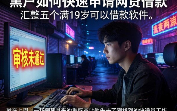 黑户如何快速申请网贷借款，汇整五个满19岁可以借款的软件