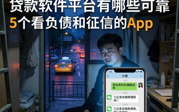 贷款软件平台有哪些可靠，条列5个不看负债和征信的app