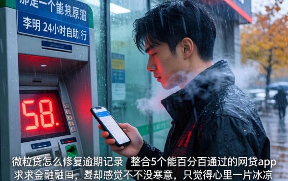 微粒贷怎么修复逾期记录，整合5个能百分百通过的网贷app