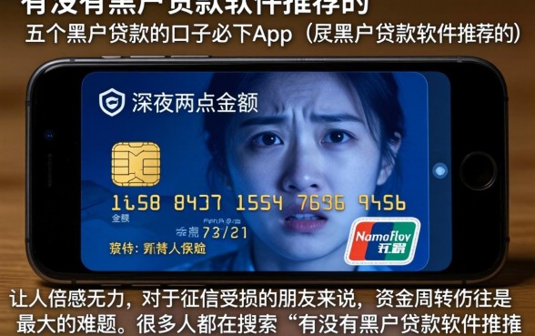 有没有黑户贷款软件推荐的，详细阐述五个黑户贷款的口子必下app