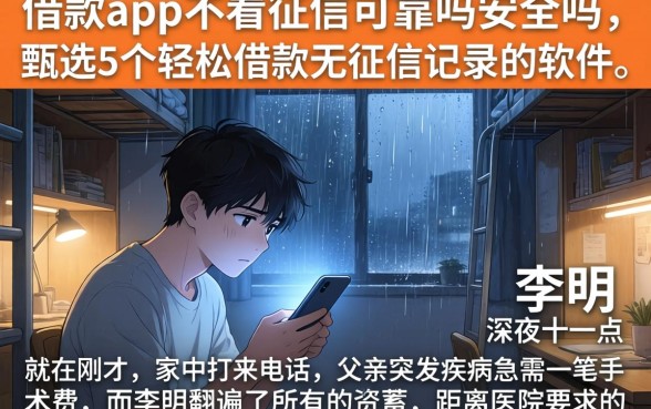 借款app不看征信可靠吗安全吗,甄选5个轻松借款无征信记录的软件