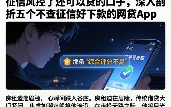 征信风控了还可以贷的口子，深入剖析五个不查征信好下款的网贷app