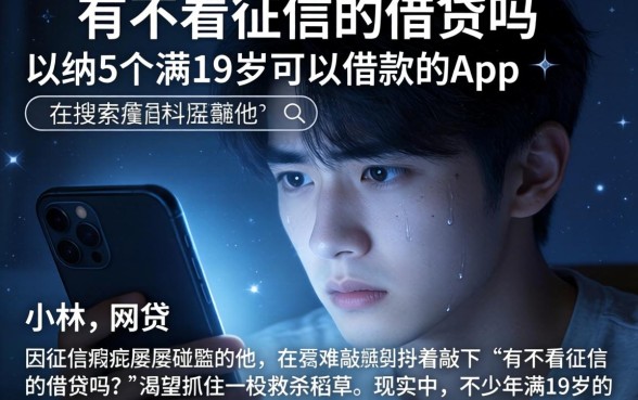 有不看征信的借贷吗,归纳5个满19岁可以借款的app