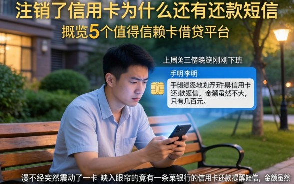 注销了信用卡为什么还有还款短信，概览5个值得信赖的借贷平台