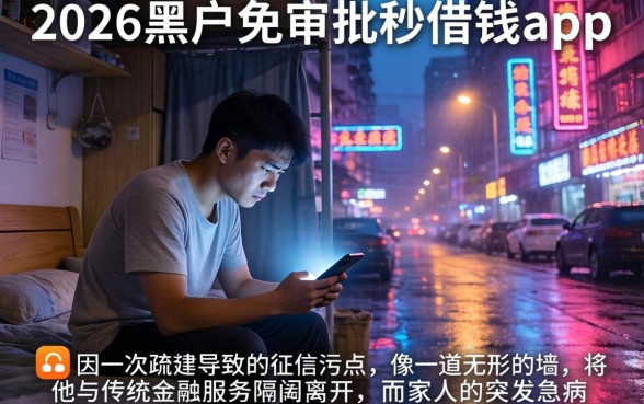 2026黑户免审批秒借钱app，陈列五个利息低的网贷app