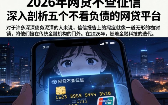 2026年网贷不查征信的,深入剖析五个不看负债的网贷平台