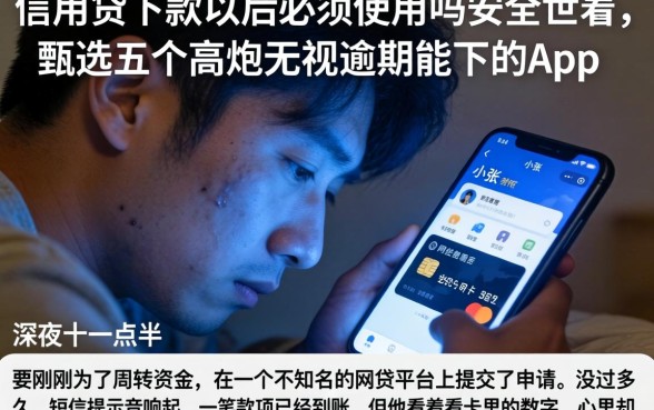 信用贷下款以后必须使用吗安全吗,甄选五个高炮无视逾期能下的app