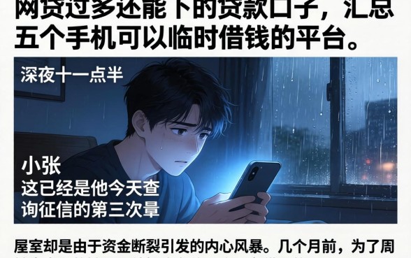网贷过多还能下的贷款口子,汇总五个手机可以临时借钱的平台