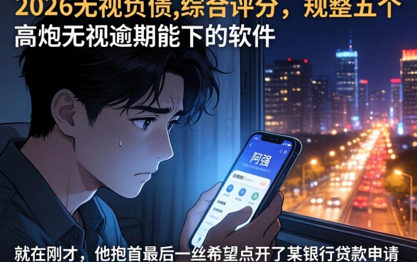 2026无视负债,综合评分，规整五个高炮无视逾期能下的软件