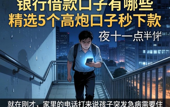 银行借款口子有哪些，精选5个高炮口子秒下款