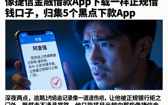 像捷信金融借款app下载一样正规的借钱口子,归集5个黑户下款app
