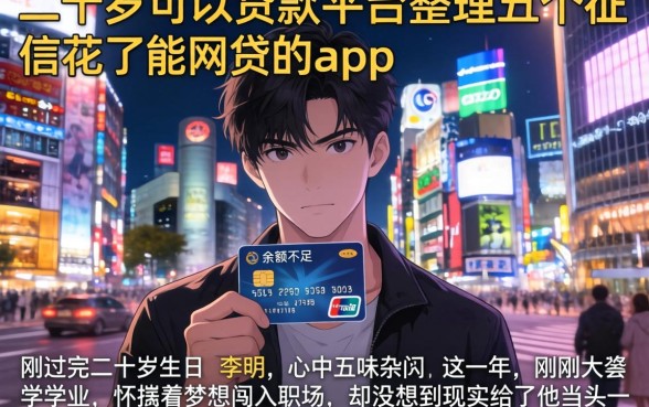 二十岁可以贷款的平台，整理五个征信花了能网贷的app