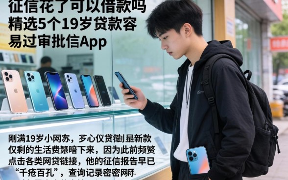 征信花了可以借款吗，精选5个19岁贷款容易过审批的app