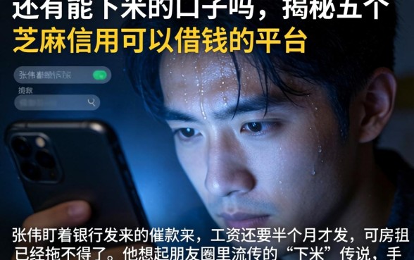 还有能下米的口子吗,揭秘五个芝麻信用可以借钱的平台