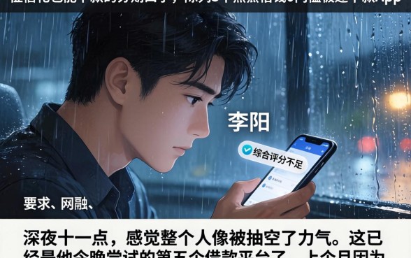 征信花也能下款的分期口子，陈列5个黑户借钱0门槛极速下款app