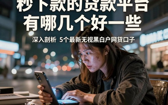 秒下款的贷款平台有哪几个好一些,深入剖析5个最新无视黑白户网贷口子