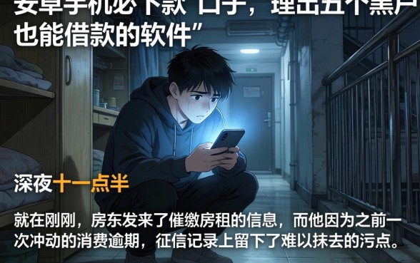 安卓手机必下款的口子,理出五个黑户也能借款的软件