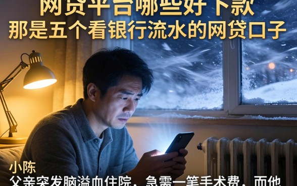 网贷平台哪些好下款,概括五个看银行流水的网贷口子