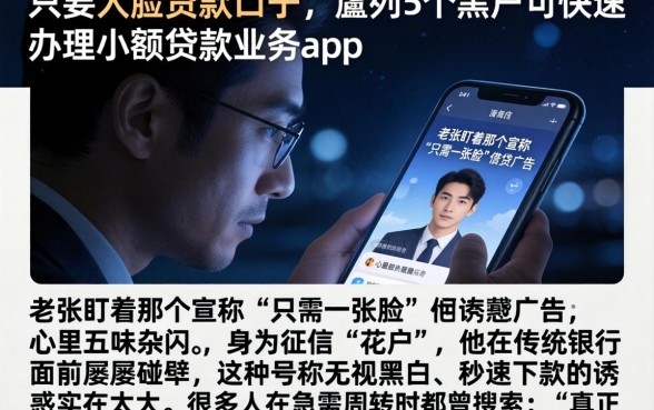 只要人脸的贷款口子,胪列5个黑户可快速办理小额贷款业务的app