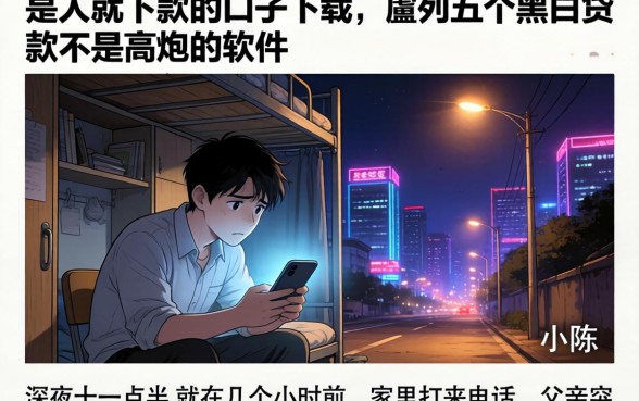 是人就下款的口子下载，胪列五个黑白贷款不是高炮的软件