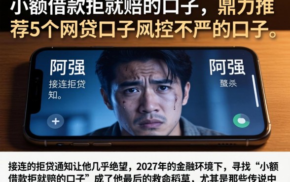 小额借款拒就赔的口子，鼎力推荐5个网贷口子风控不严的口子