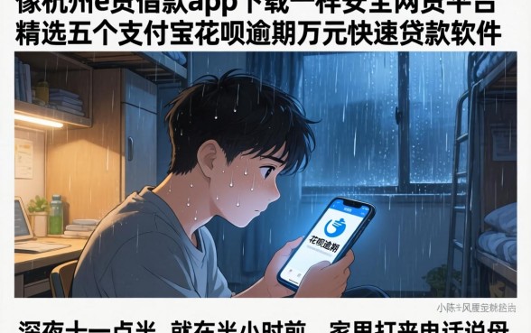 像杭州e贷借款app下载一样安全的网贷平台，精选五个支付宝花呗逾期万元快速贷款软件