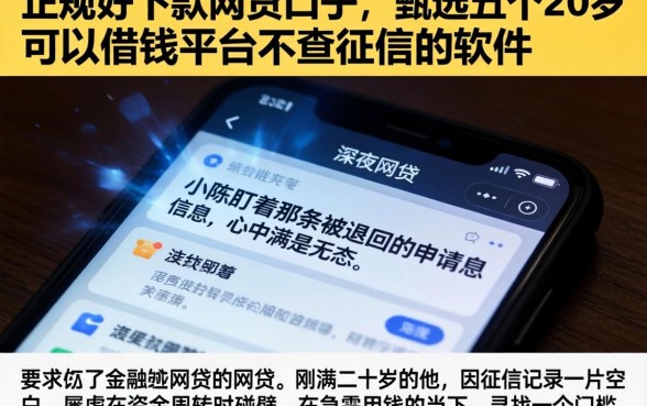 正规好下款的网贷口子,甄选五个20岁可以借钱平台不查征信的软件