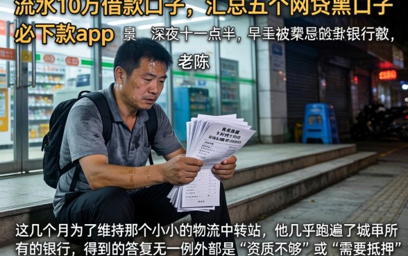流水10万借款口子,汇总五个网贷黑口子必下款app