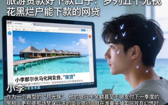 旅游贷款好下款的口子，罗列五个无视花黑烂户能下款的网贷