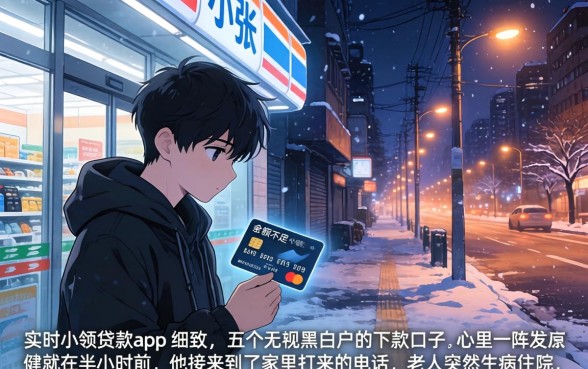 实时小额贷款app，细致阐述五个无视黑白户的下款口子