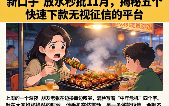新口子 放水秒批11月,揭秘五个快速下款无视征信的平台