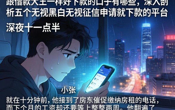 跟借款大王一样好下款的口子有哪些，深入剖析五个无视黑白无视征信申请就下款的平台