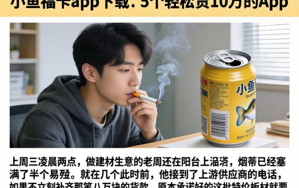 小鱼福卡app下载，详细阐述5个轻松贷10万的app