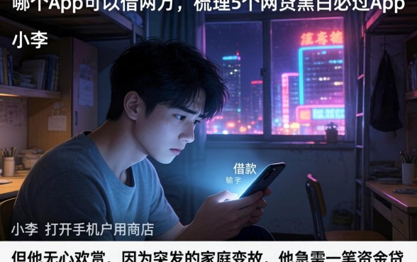 哪个app可以借两万，梳理5个网贷黑户必过app