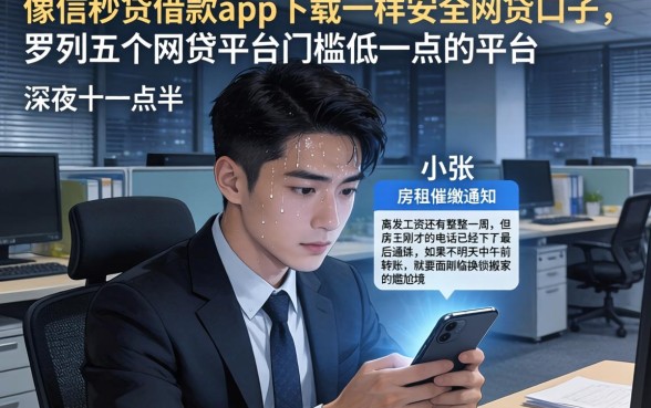 像信秒贷借款app下载一样安全的网贷口子,罗列五个网贷平台门槛低一点的平台