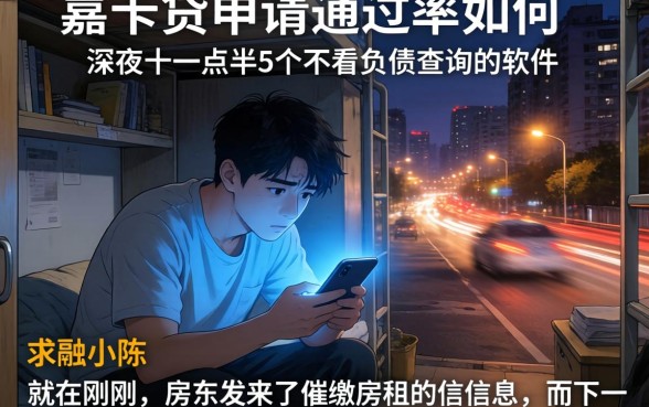 嘉卡贷申请通过率如何，详细阐述5个不看负债查询的软件