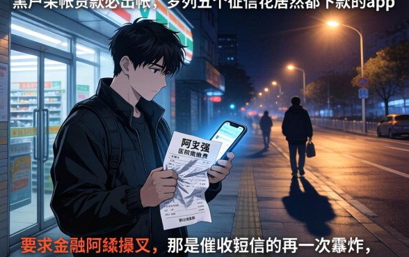 黑户呆帐贷款必出帐,罗列五个征信花居然都下款的app