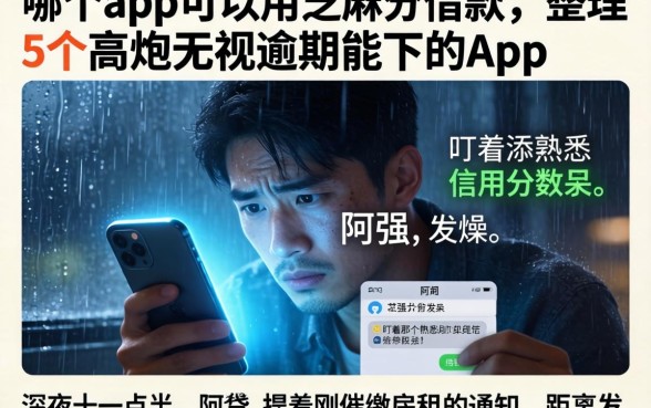 哪个app可以用芝麻分借款，整理5个高炮无视逾期能下的app