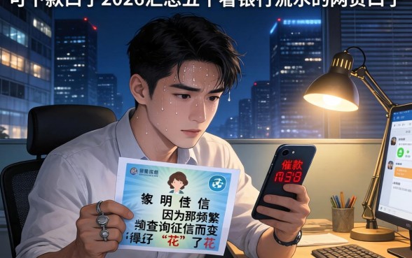 可下款的口子2026，汇总五个看银行流水的网贷口子